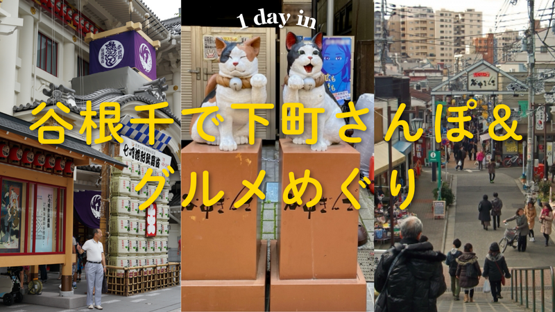【20代・ひとり参加OK】谷根千(やねせん)で下町さんぽ＆グルメ巡り🍡🌿