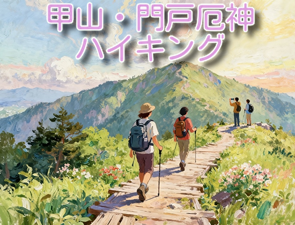 【12/6開催】甲山〜門戸厄神東光寺⛰️ 気楽に満喫ハイキング体験！初心者＆リフレッシュしたい方✨