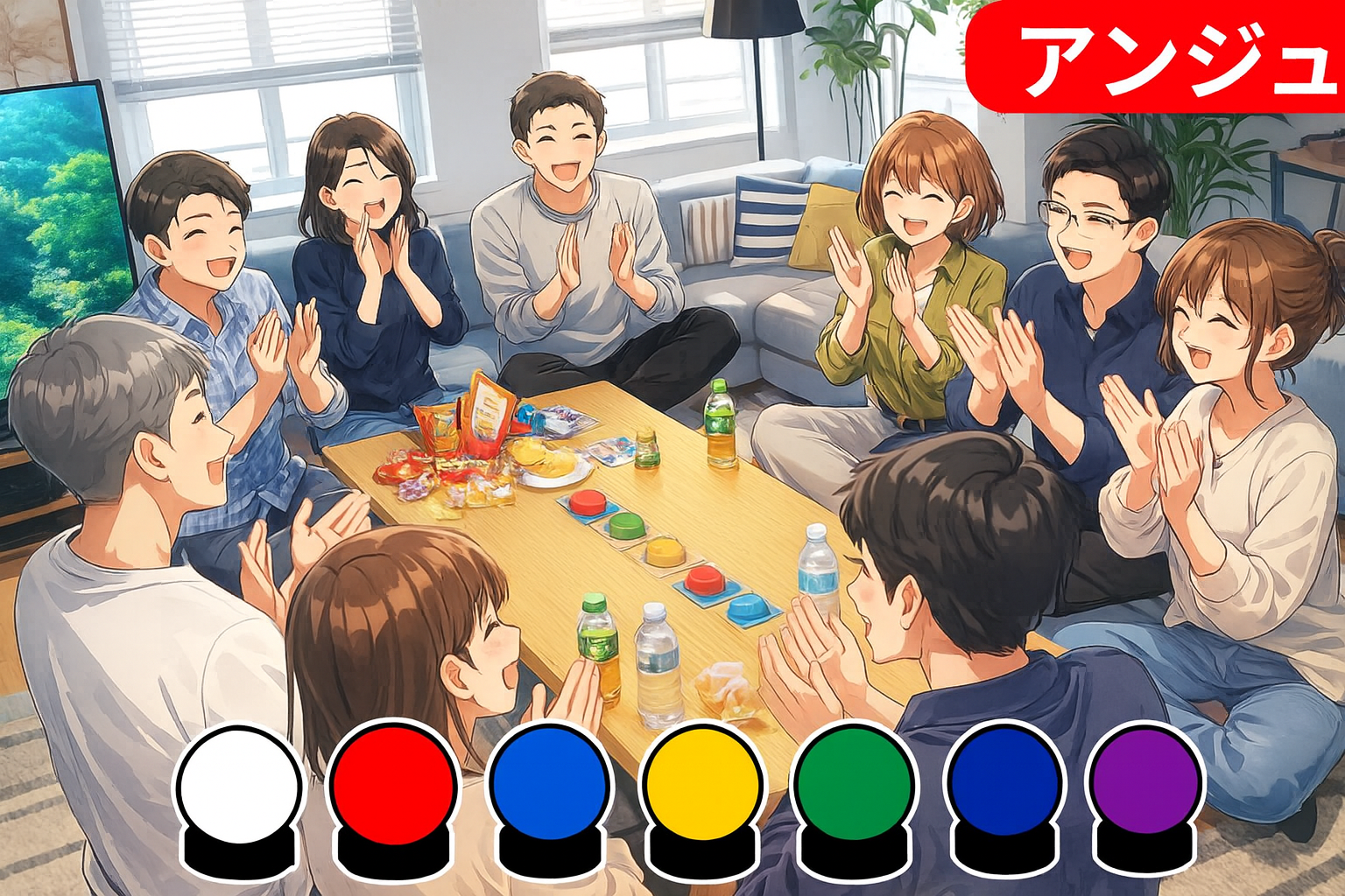 [女性満席]🎵チーム対抗イントロクイズ＆ボドゲ大会🎵羅夢さんとコラボ😄