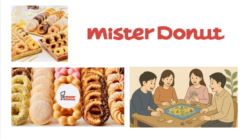 【初心者歓迎】渋谷でミスド全種を食べながらボドゲパーティー😆