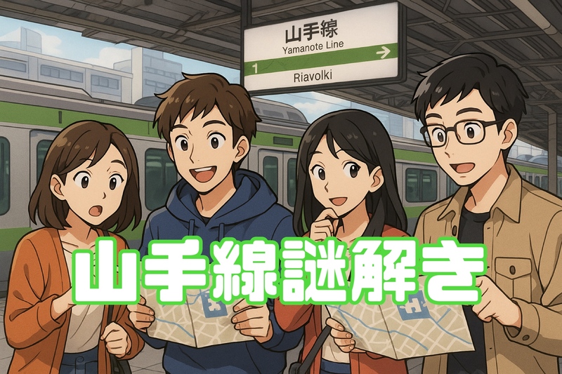 【12/30(火)高田馬場10:00】20-30代限定｜女性主催！年末山手線謎解き会！初心者&1人参加歓迎🍀