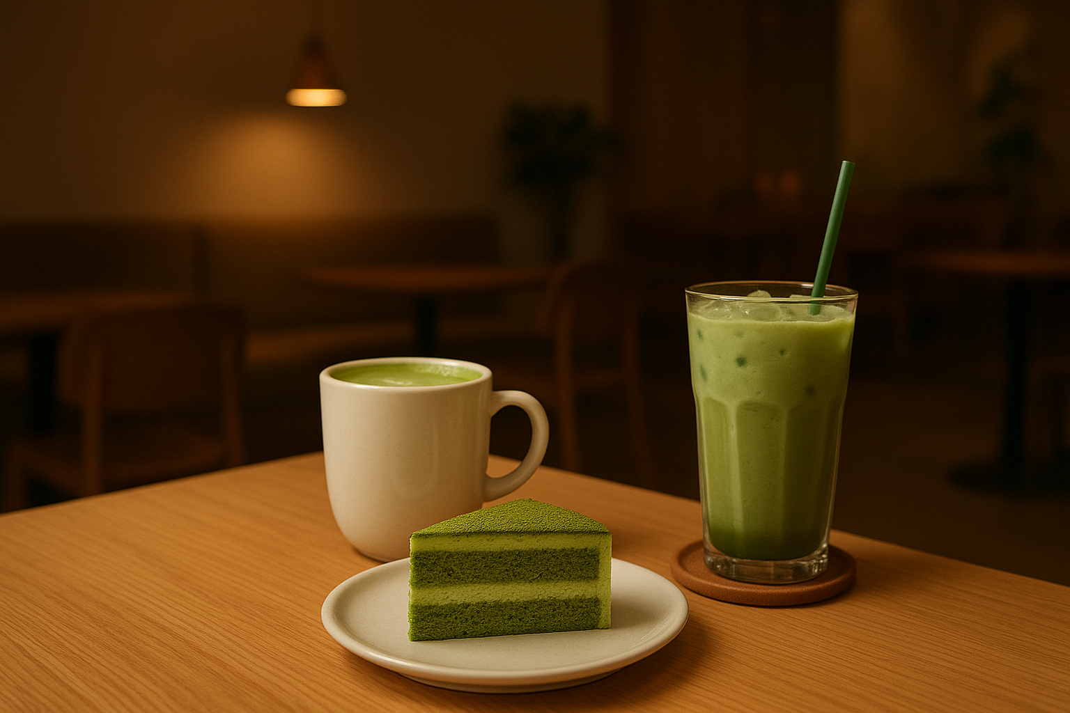 🌙ゆるっと月曜日夜の抹茶会🍵✨