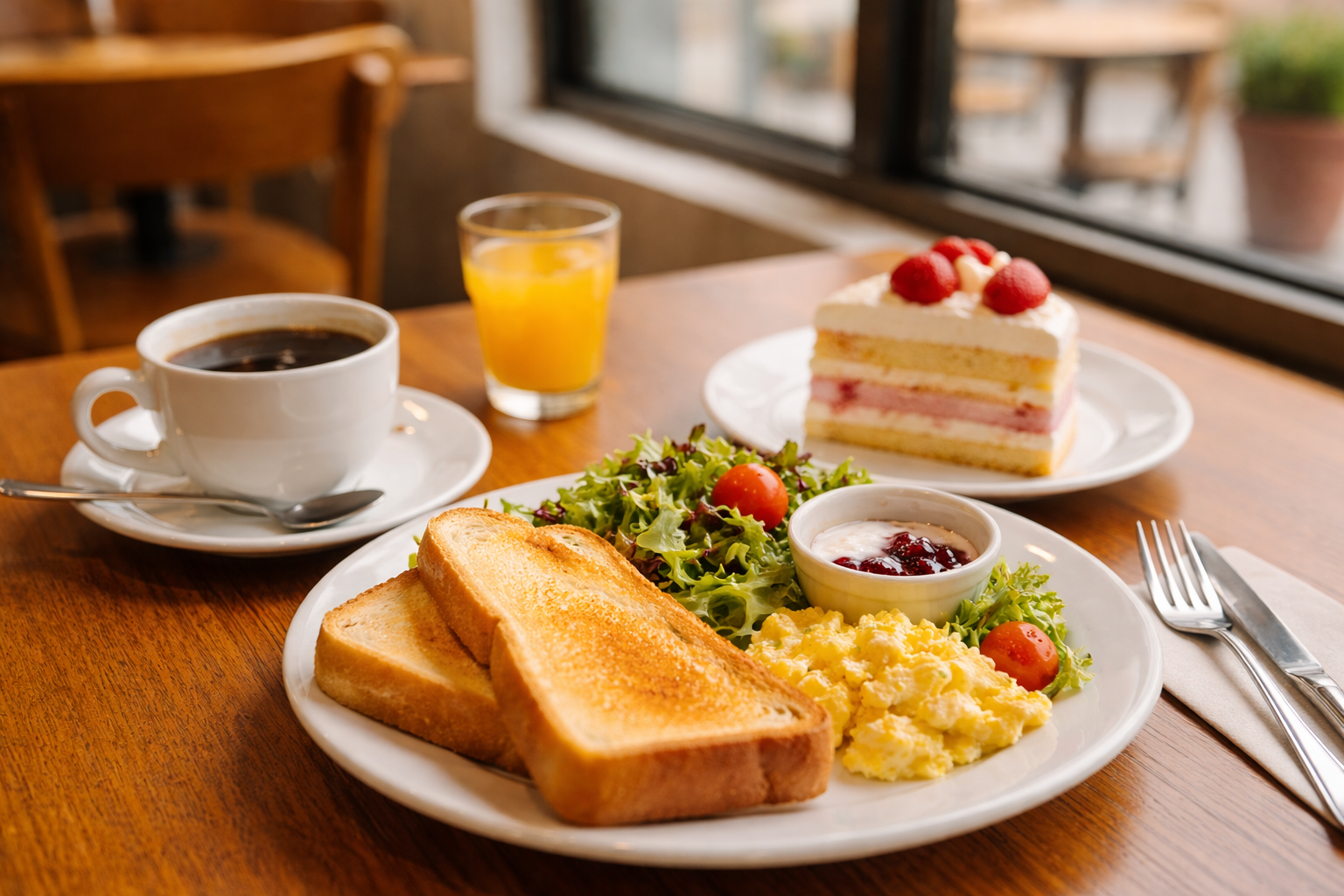 ☀️モーニングカフェ☕️おいしい朝食食べに行きませんか〜？