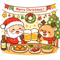 🎅クリスマスアラサー飲み新宿🍾【25-35歳平日ゆる飲み🍻】※1人参加限定！途中参加OK！ノンアルOK早割🉐