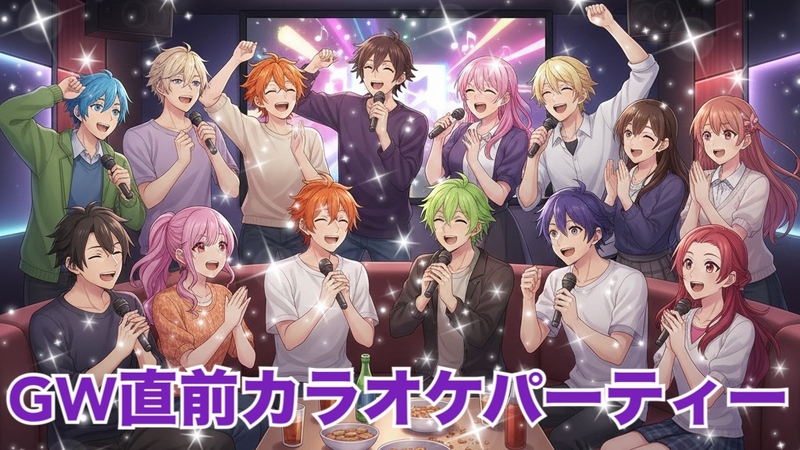 【GW前カラオケ！って思った女性主催】パラダイス・ウォーカー♡歌に自信ない方も遠慮なく来て来て♪連休前にカラオケイベント