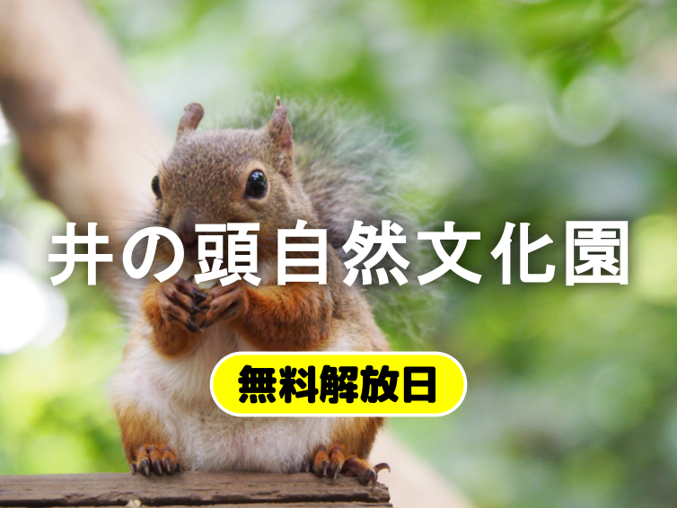 無料開園日！井の頭自然文化園にいってみよう！