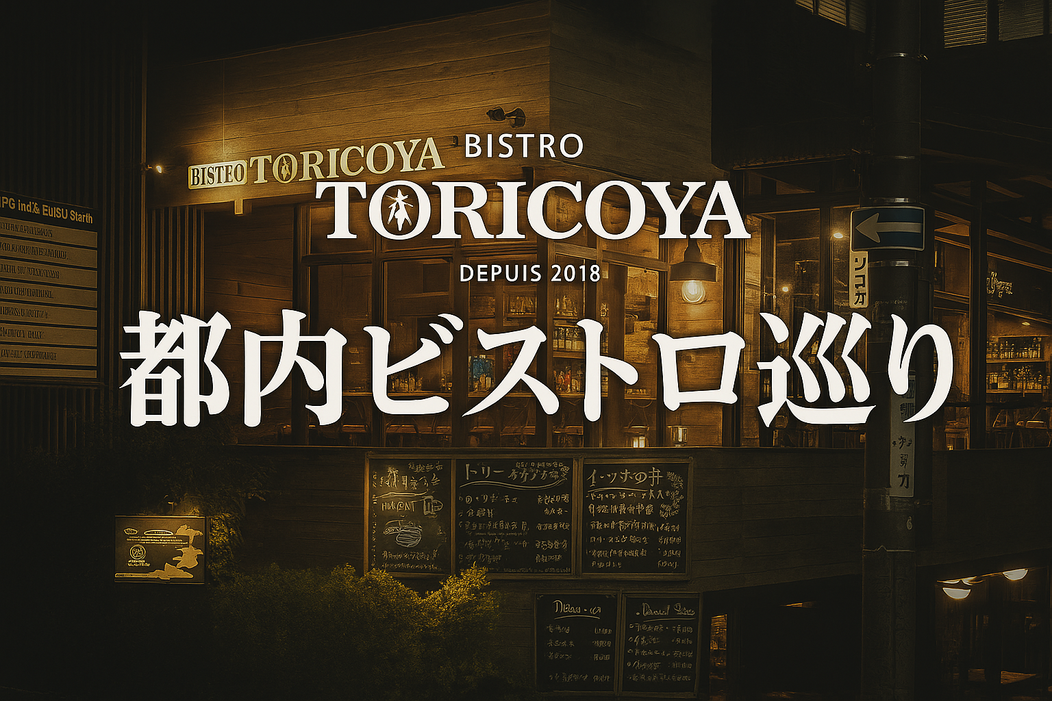 都内ビストロ巡り【恵比寿 BISTRO TORICOYA】