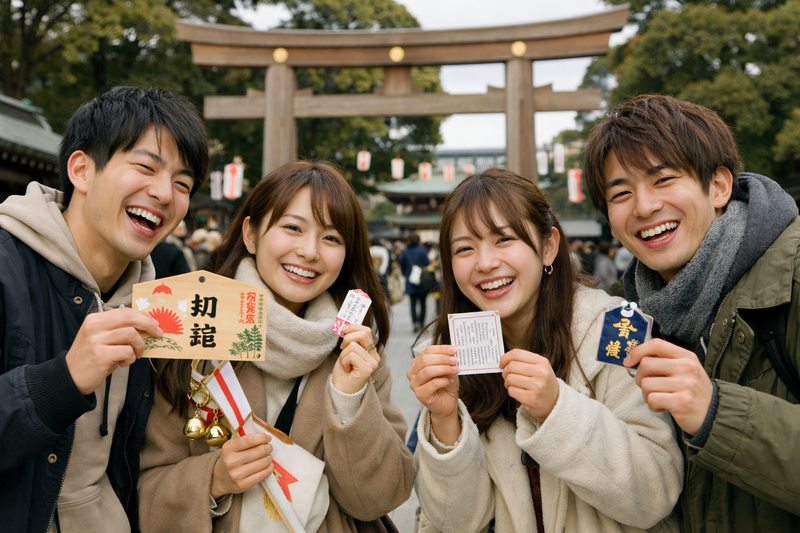 1/1(木)14:00〜明治神宮で初詣🎍