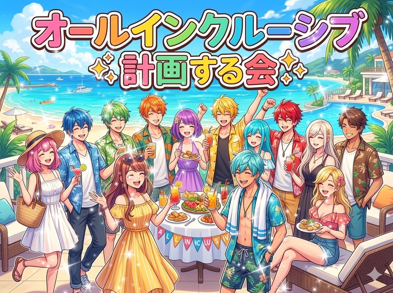 【オールインクルーシブに憧れがある女性主催】おススメは何処？！各自の旅行計画会