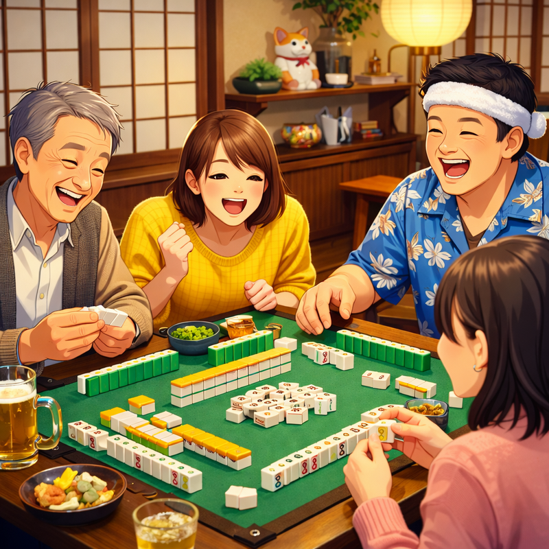 【1/25(日) 梅田エリア】初心者歓迎ノーレート麻雀会🀄️ 女性・学生割＆打ち放題！