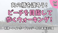 【街歩き】レインボーブリッジを渡ってお台場に上陸しよう！