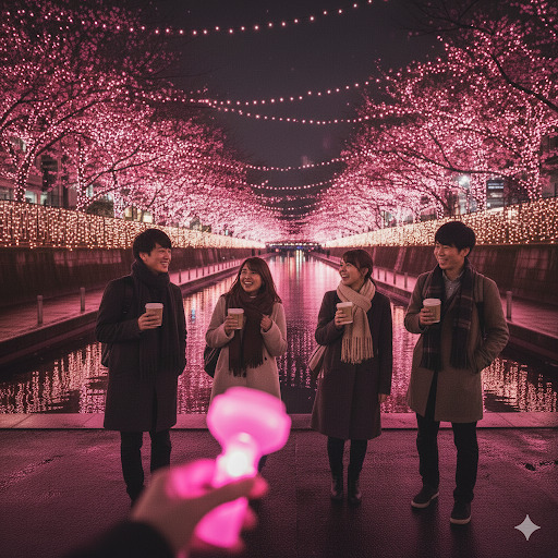 【20代♪(女性主催💁🏻‍♀️)】ゆるっと冬の目黒川沿いイルミネーションさんぽ✨️🌸