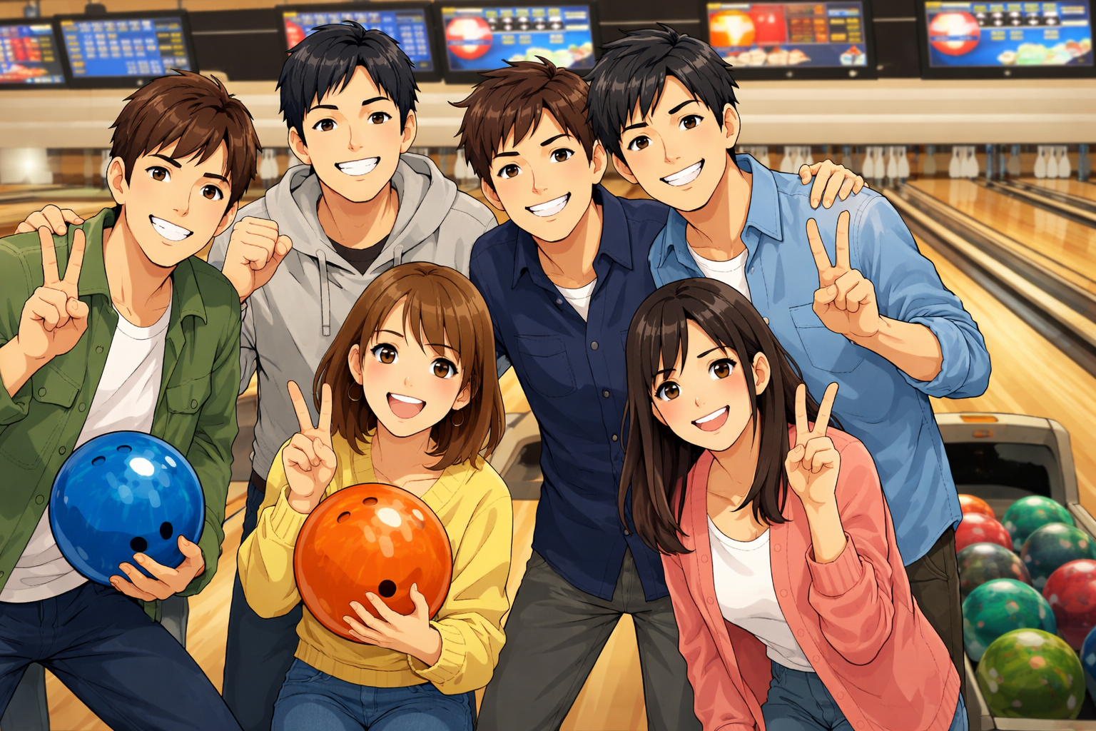 【直前割４名分追加】1/4（日）14:00〜池袋ボウリング新年会【20代、30代の方限定、現在６名、あと６名まで】