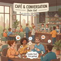 ☕️✨ カフェでゆったりトーク交流会 ✨☕️1/11