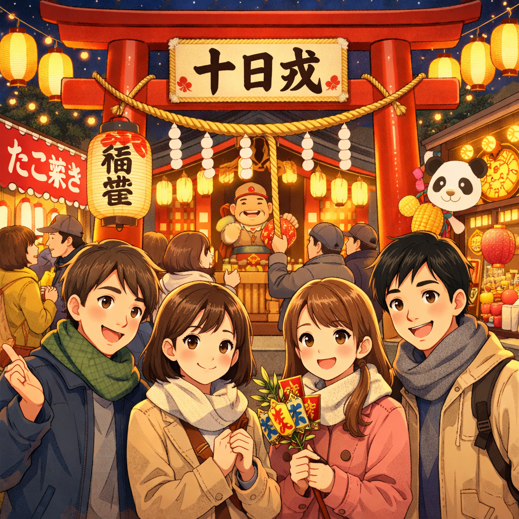 ⛩️✨ みんなで十日戎へ行こう ✨⛩️1/12