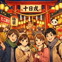 ⛩️✨ みんなで十日戎へ行こう ✨⛩️1/12