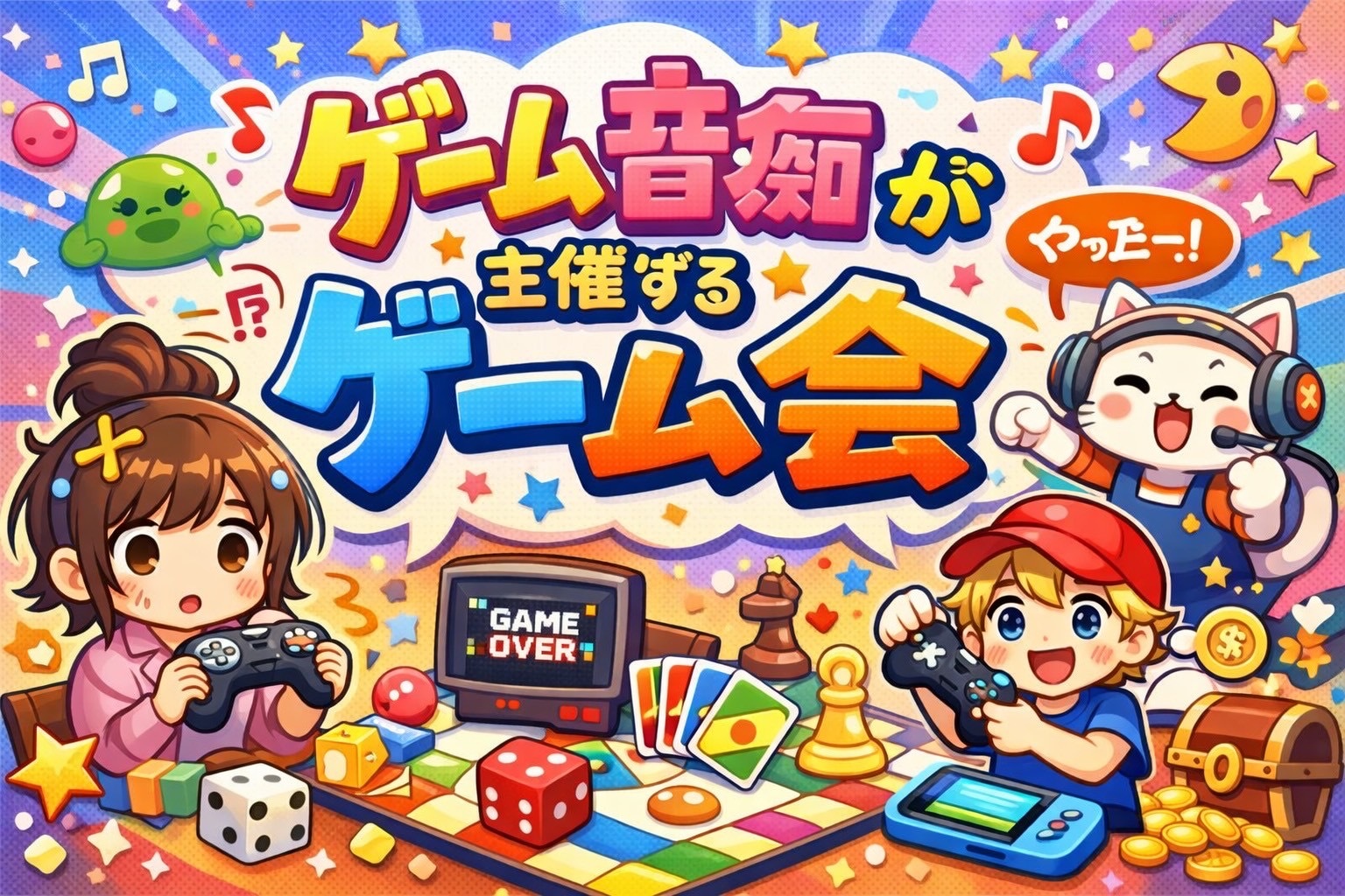 1/30（金）20:00〜ゲーム会🎮✨