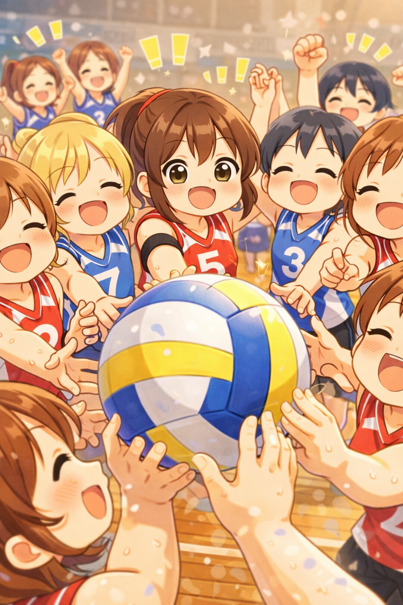 🏐バレー仲間募集🏐
1/25 12:00〜15:00予定🗓️