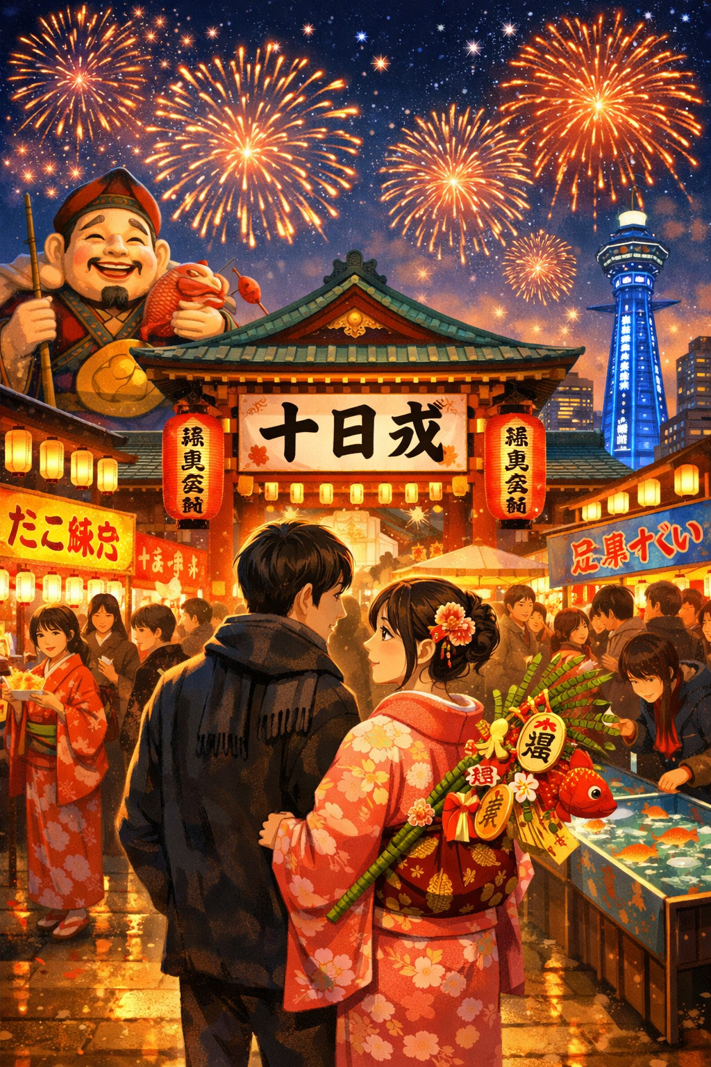 🎍✨ 大阪・十日戎 みんなで参拝＆屋台めぐり ✨🎍1/12