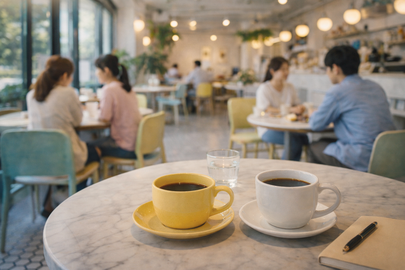 ☕️🌿 ゆったりカフェ時間と ちいさなトークゲーム 🌿☕️
