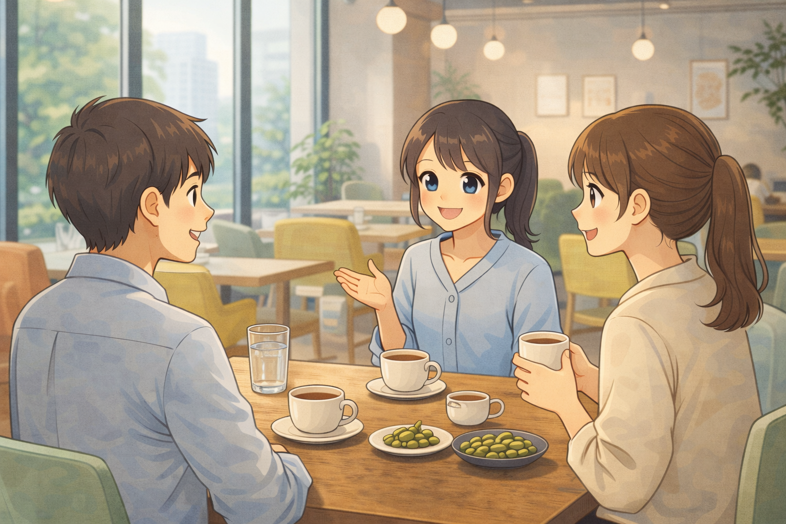 ☕️🍰 カフェで過ごす ゆったり時間 🍰☕️