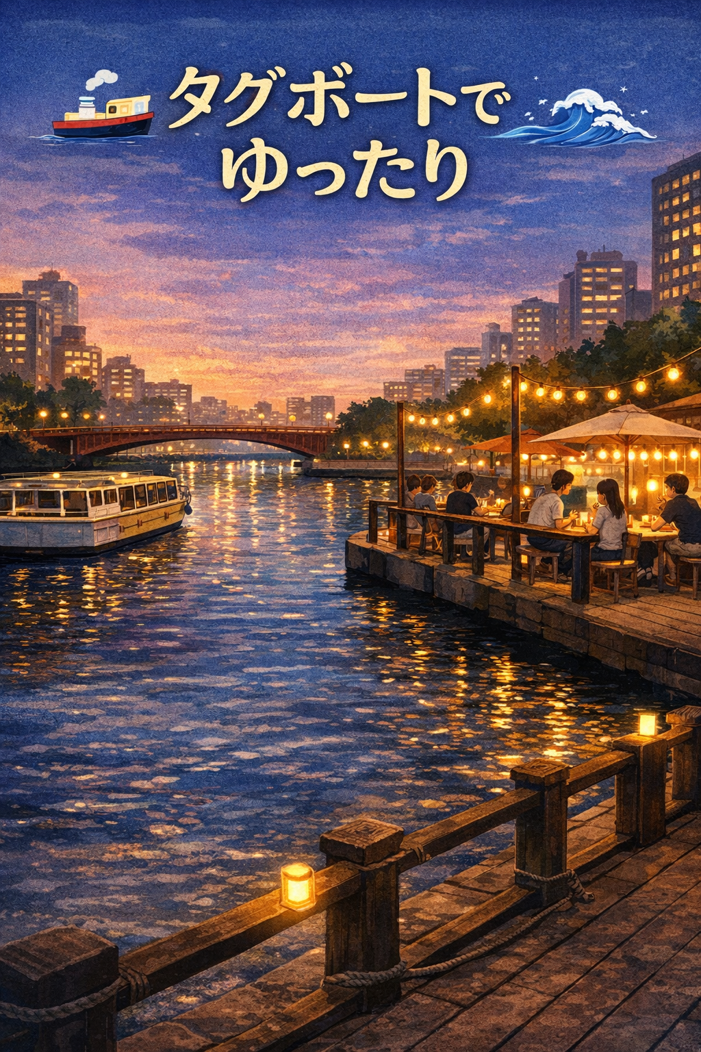 🌊🚢 水辺の空間・タグボートへ、ふらっと行く会 🚢🌊
