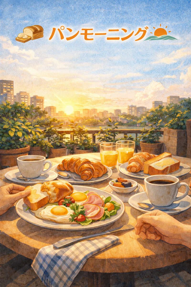 🍞🌄 パンモーニング・ゆったり朝の交流会 🌄🍴1/24