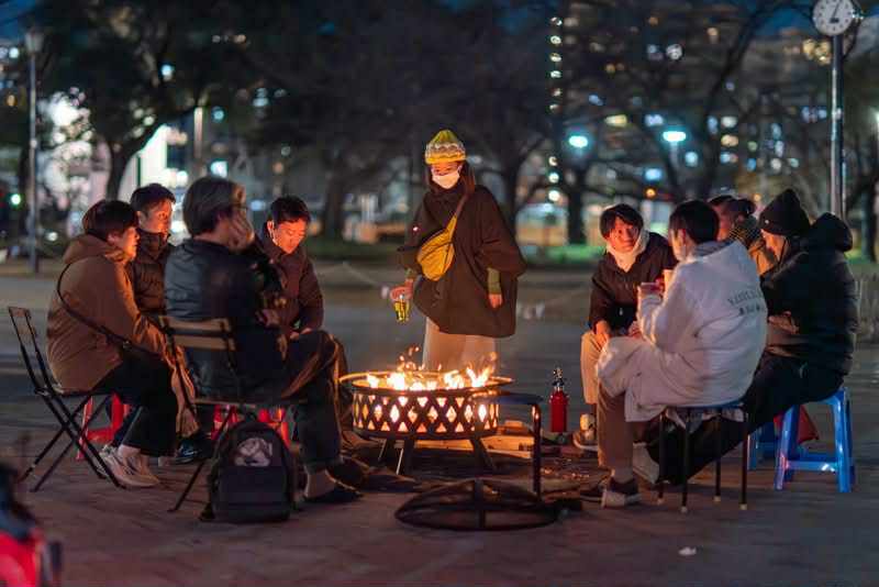 隅田公園の「焚き火アンビエンス」に行ってみよう🔥🔥