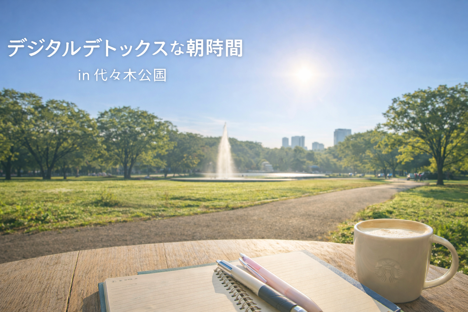 【女性主催】デジダルデトックスな朝時間🌿🚶@代々木公園