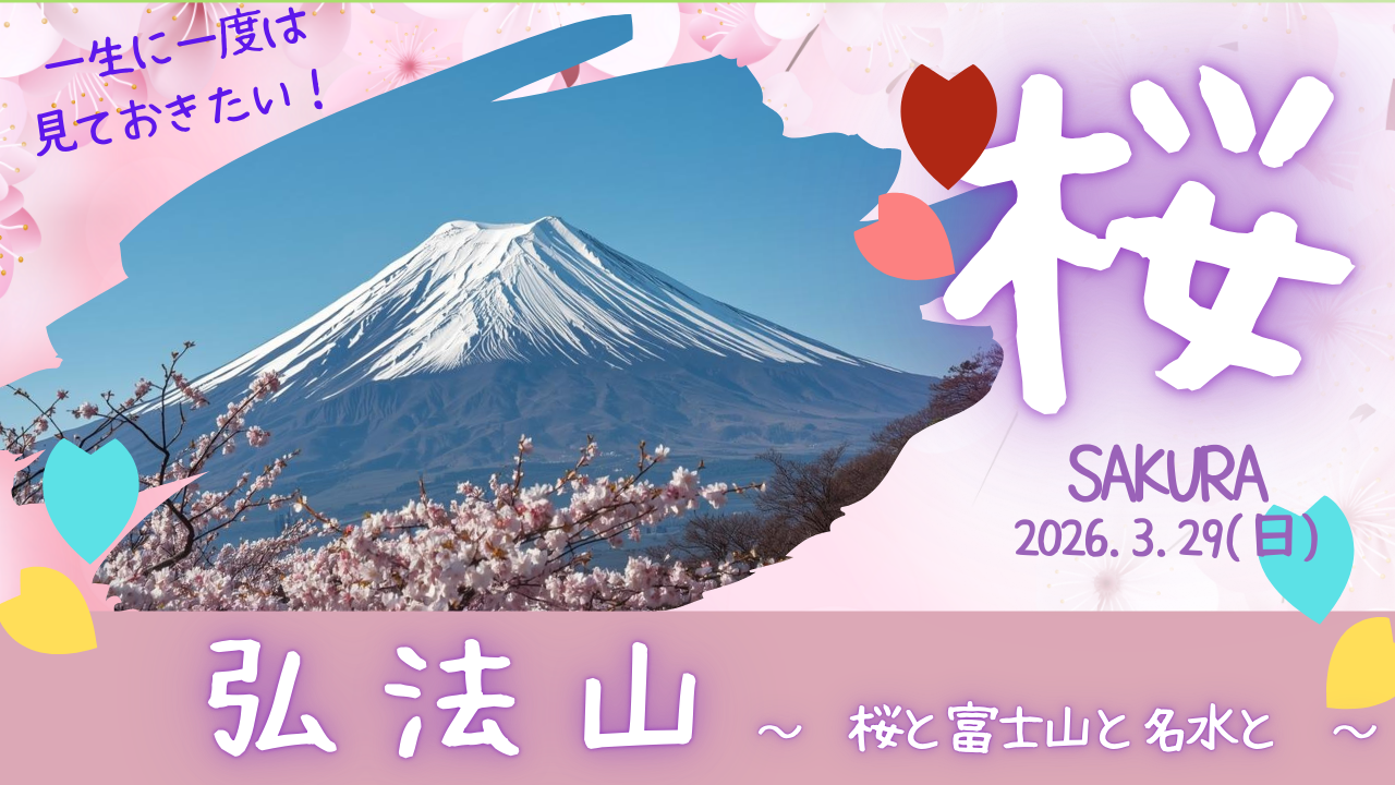 【はぴヨロ🍀】登山部🌸【弘法山】〜桜と富士山と名水と〜…部屋とワイシャツと私🤭みたいな