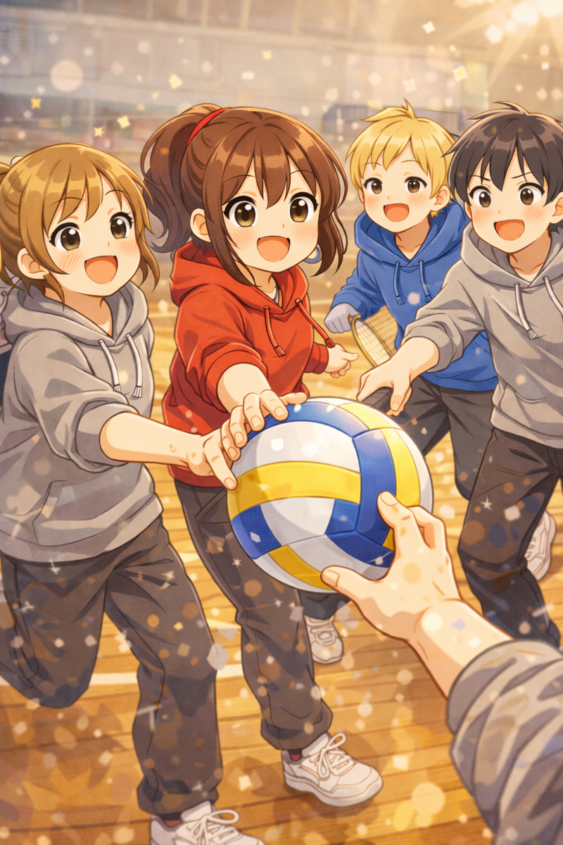 🏐バレー仲間募集🏐
2/8  18:00〜21:00予定🗓️