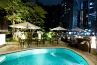 【男女共催】ライトアップされたプールを眺めながら渋谷で夜カフェを楽しもう⭐️