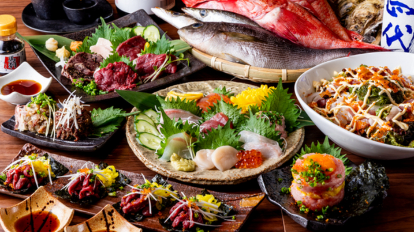 本日〆切🐟溝の口🍺海鮮×馬刺し飲み会⭐口コミ投稿で40%🉐割⭐女性参加歓迎✨気軽1人参加OK⭐インフルエンサー主催