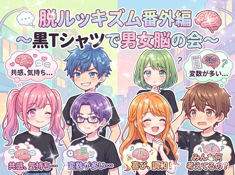 【遂に自分のイベントをコラボしてしまう女性主催】脱ルッキズム＆男女脳🧠お気に入りのイベントをくっつけちゃいました☆