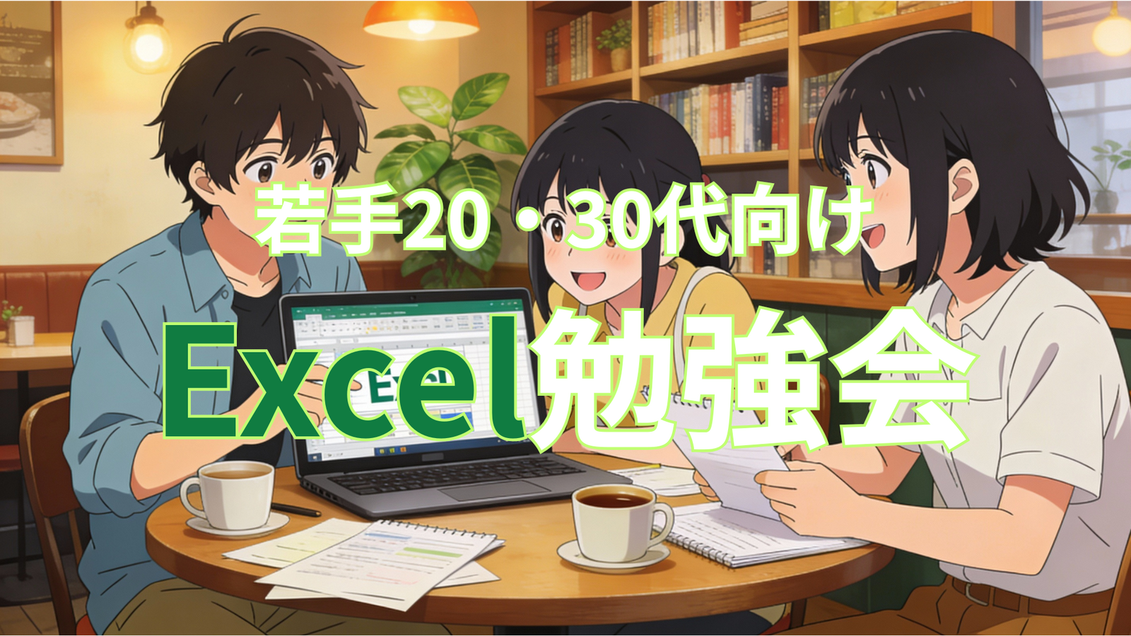 若手20代・30代限定✨今から始める！カジュアルExcel勉強会〜仕事で差がつく実践スキル習得の場🔰