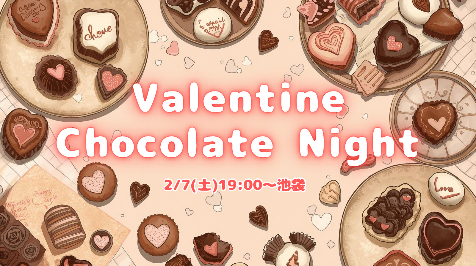 女性主催🌸【バレンタインパーティー🍫💗】