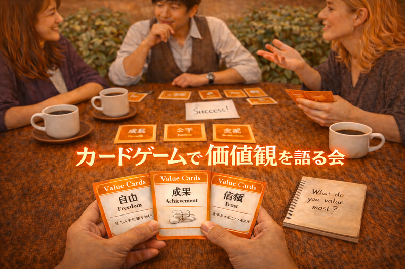 【ゆったり自己分析】自分の”魅力”を知ろう
〜カードを使った価値観の深掘り〜