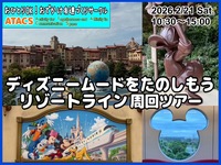 ディズニームードを楽しもう🏰リゾートライン周回ツアー
