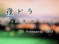 ※現在男性1女性1▶▶▶夜ドラ〜桜ヶ丘公園　ゆうひの丘〜🚗  ⅅ੨৳୧⍢⃝ ◀◀◀