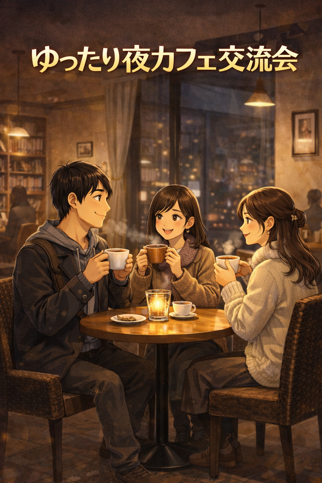 ☕️✨ カフェでゆったりトークの夜 ✨☕️2/10