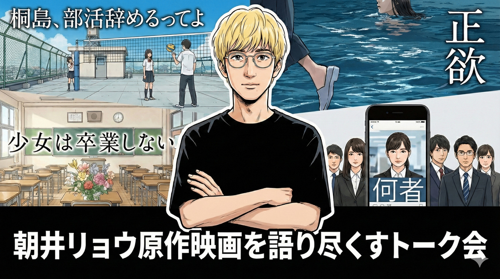 朝井リョウ原作映画を語り尽くすトーク会