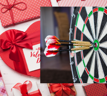 バレンタイン月間　初めての方初心者からベテランまで大歓迎です♫アクセスの良い渋谷駅近く♪ダーツ