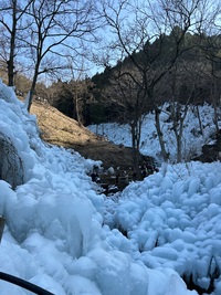 ✨今年ラストです見頃の冬の芦ヶ久保氷柱と限定御朱印が買えます✨