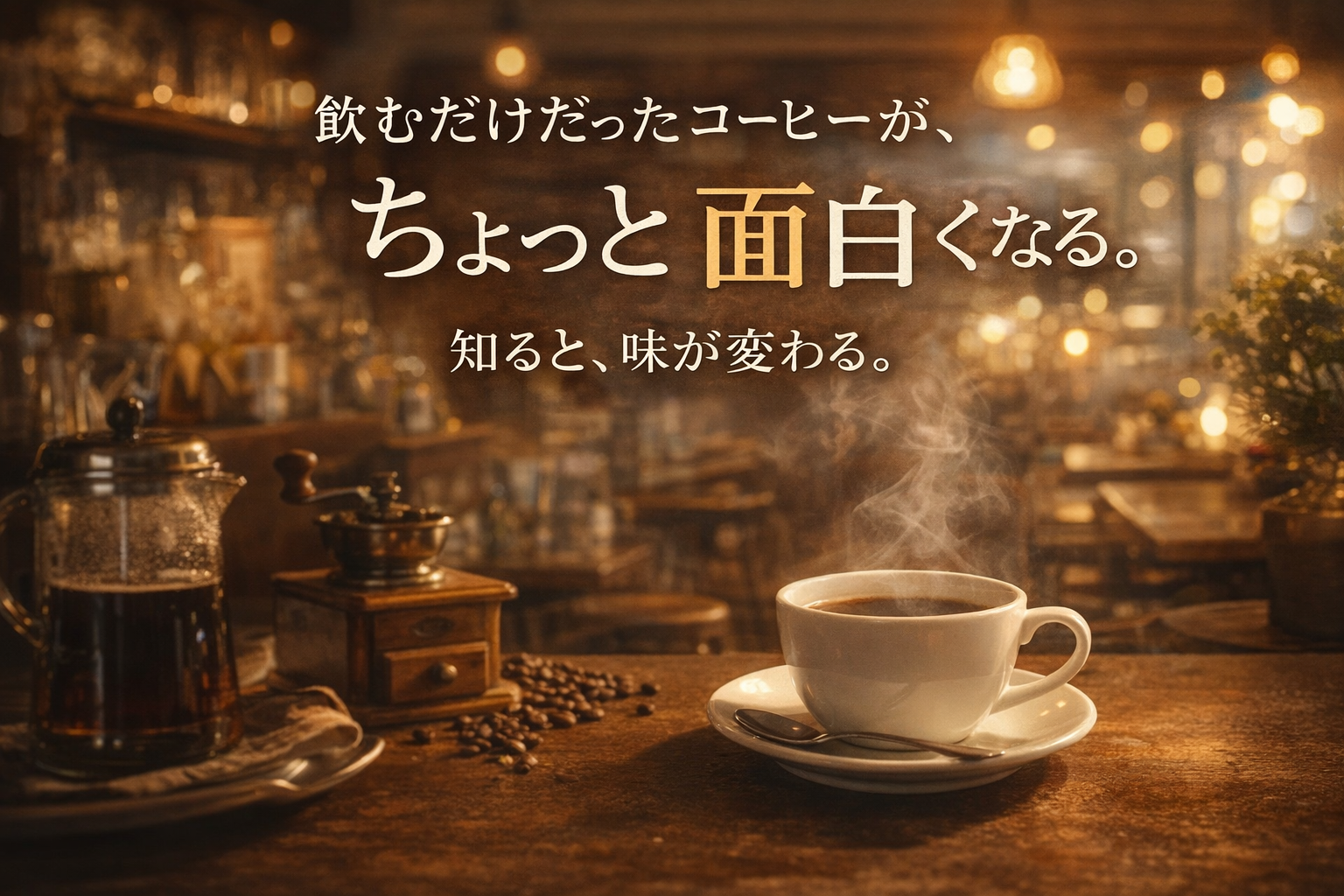 【2/7新宿・レトロ喫茶☕】おひとり様大歓迎！コーヒー好き集合・豆知識シェアイベントで新しい仲間と繋がろう✨