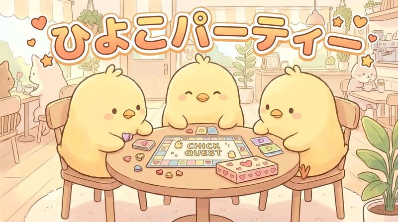 【3/15開催】ひよこぱーてぃ🐣ボードゲーム会in三宮🎲 初心者・1人参加大歓迎！初開催応援よろしくお願いします🙇