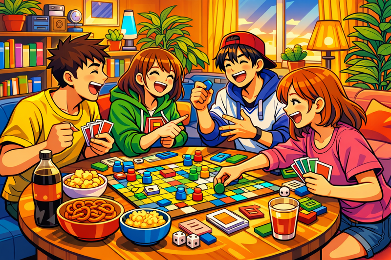 2/7（土） 19:00〜開催⭐️博多のボドゲカフェでワイワイ遊びませんか😆