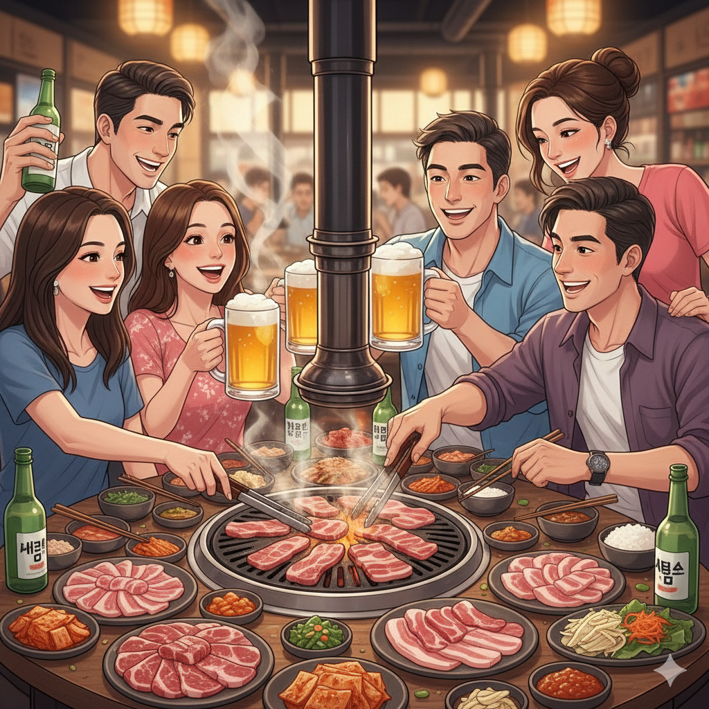 【20代♪(男女共催👫)】新宿で、鶴橋焼肉食べながら交流しましょ〜🥩🔥生ビール付き飲み放題🍻