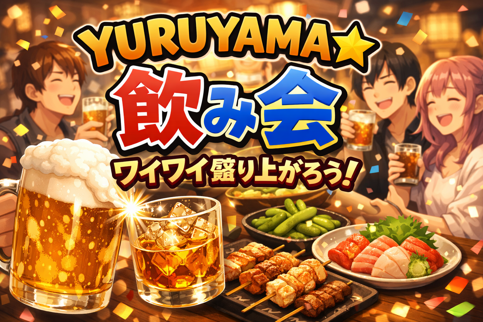 2/27 【日本橋開催】みんなで楽しく飲みながら2026年の活動の作戦会議をしよう！