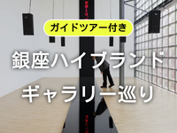 《ガイドツアー有》銀座のハイブランドギャラリー巡り：資生堂・エルメス・シャネルの表現と空間美🖼️✨