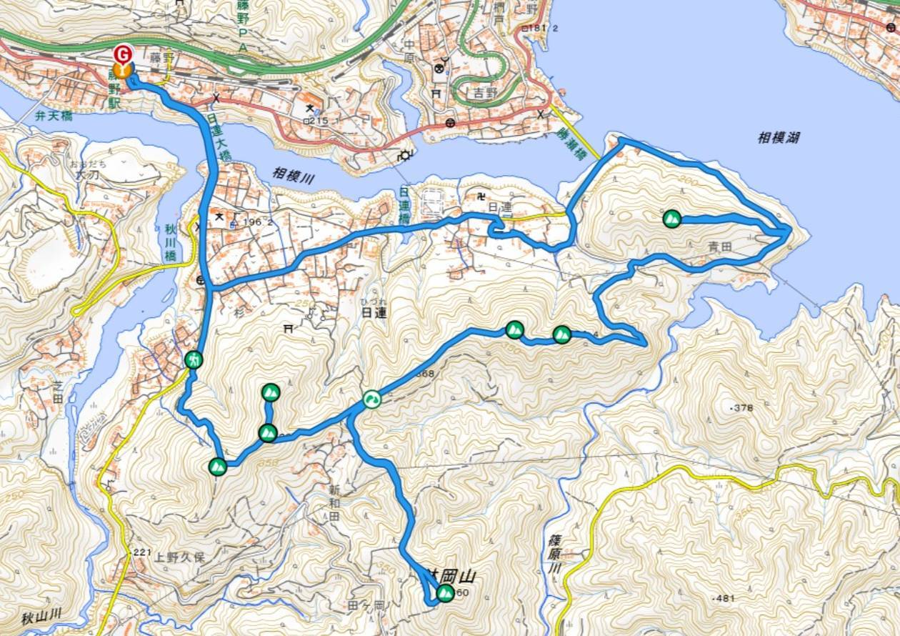 【藤野駅】日蓮アルプス縦走コース⛰️ティラノサウルス🦖が出現！？